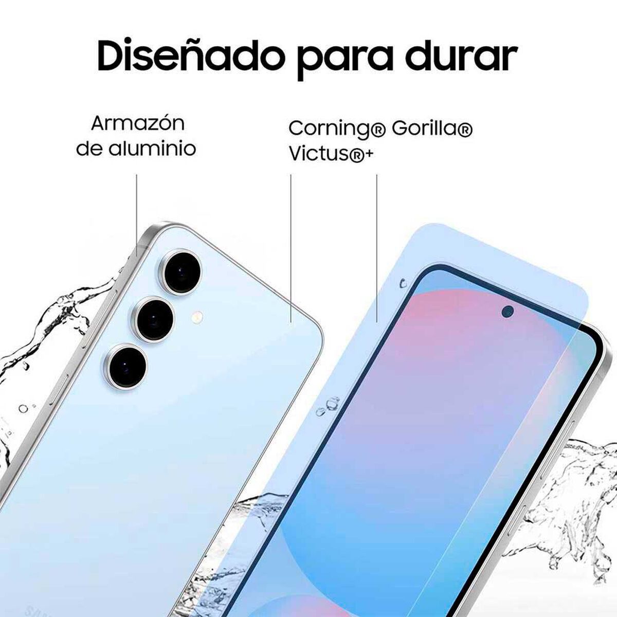 Celular Samsung Galaxy S24 FE 5G 256GB 6,7" Light Blue