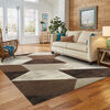 Alfombra Idetex Carved Caf&eacute; 170 x 230 cm