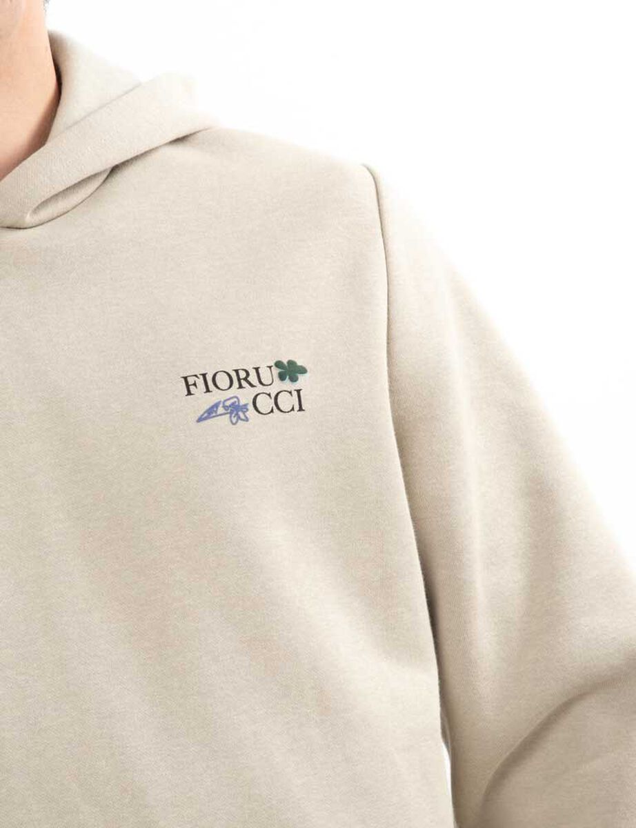 Polerón Algodón Con Gorro Hombre Fiorucci