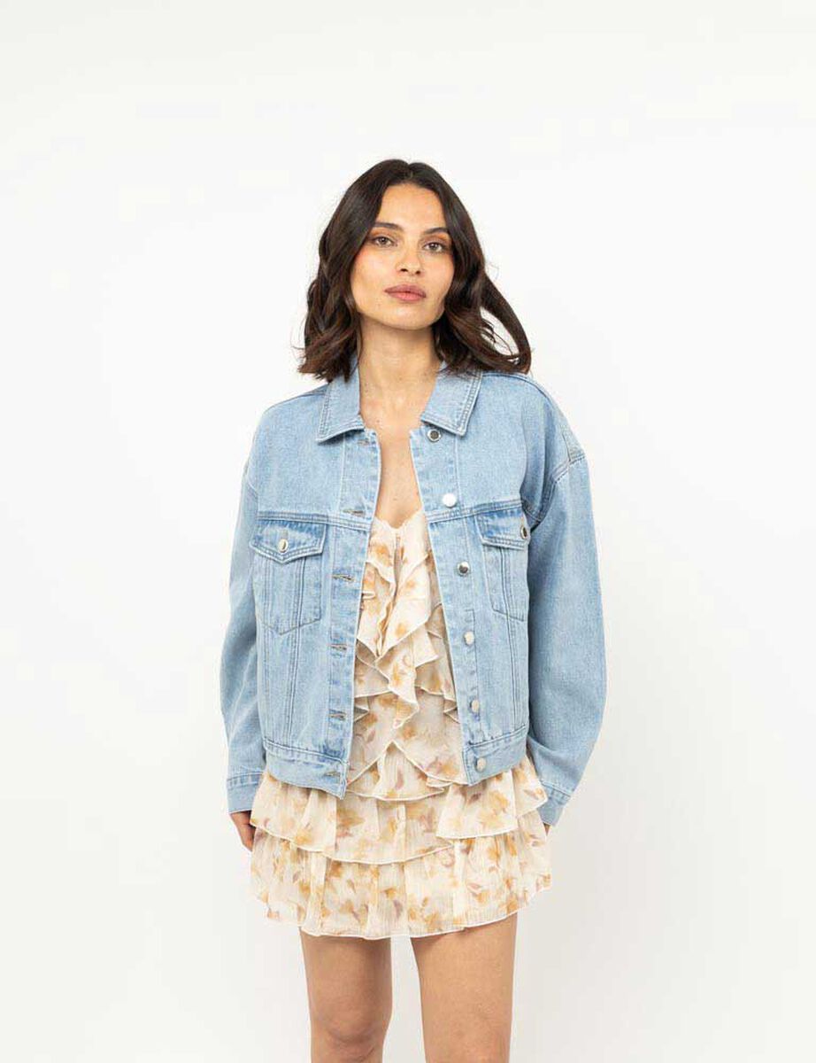 Chaqueta Denim Mujer Zibel