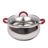 Cacerola Acero Inoxidable Doral Nizza Curve 26 x 13 cm