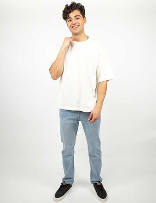 Imagen 2 del producto Polera Manga Corta Hombre Icono Ecru, Negro, Olivo