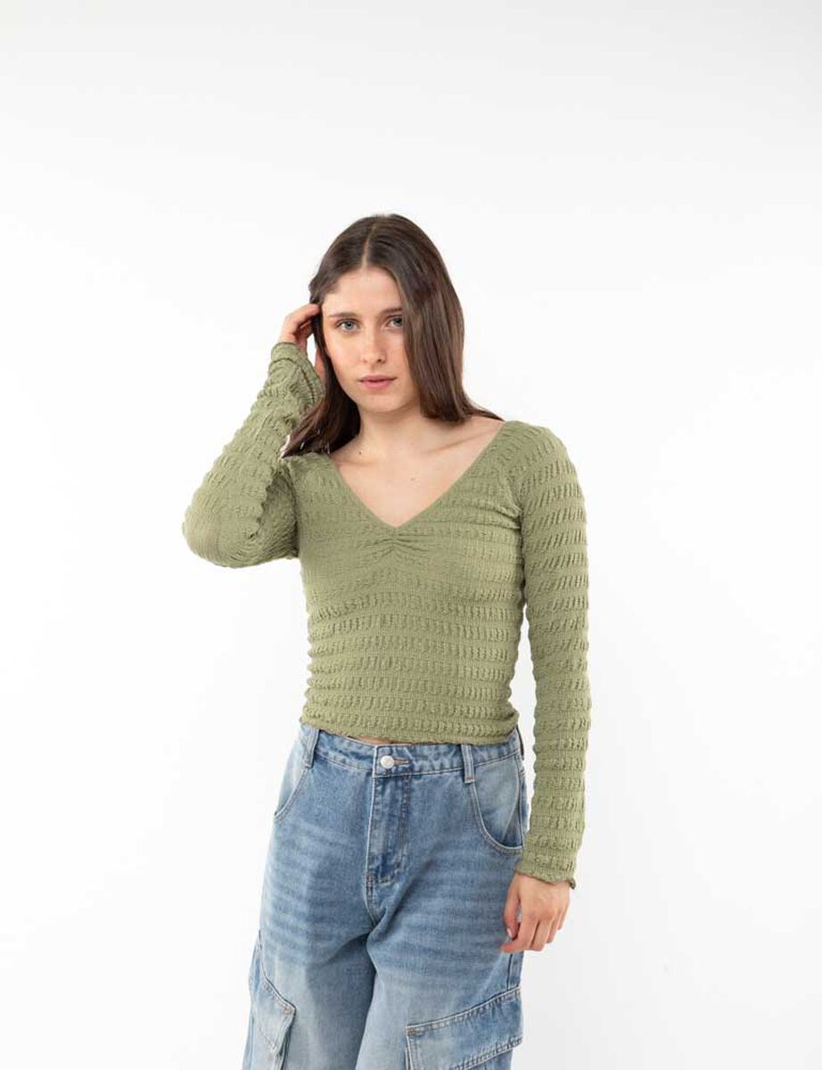 Polera Manga Larga Mujer Icono