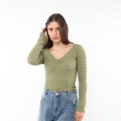 Polera Manga Larga Mujer Icono