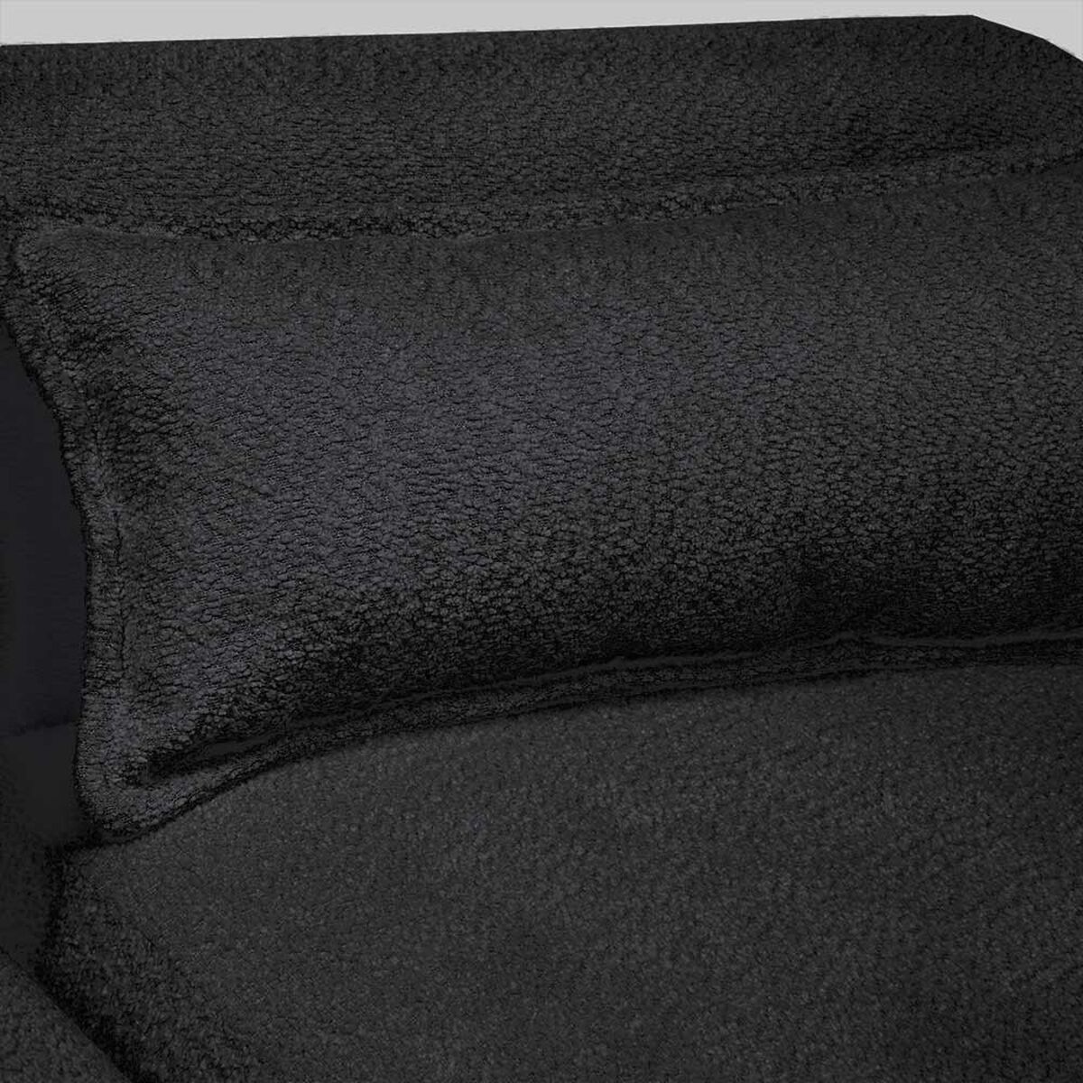 Sof&aacute; Mons Cala Boucle 2 Cuerpos Negro