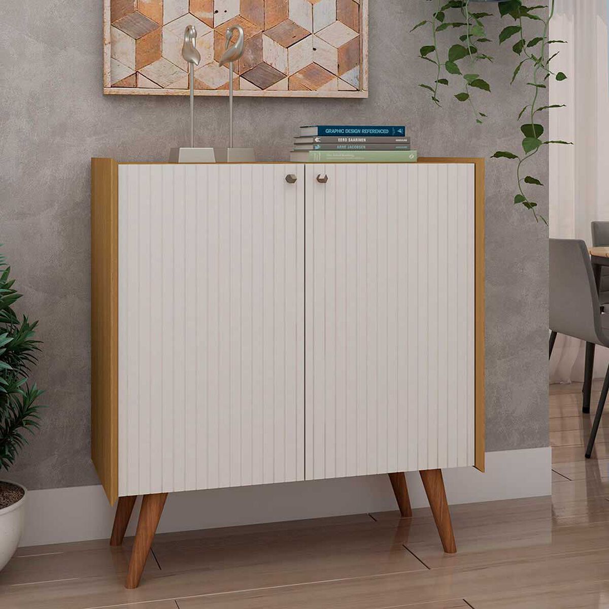 Buffet Vekkahome Living 2 Puertas Caf&eacute;