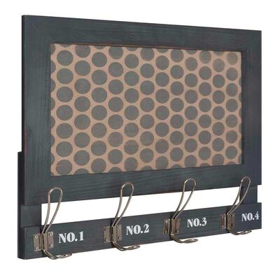 Imagen 2 del producto Adorno Memo con Gancho Madera Vgo  45 x 6 cm Gris