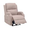 Bergere Reclinable Casanova Power 1 Cuerpo Beige