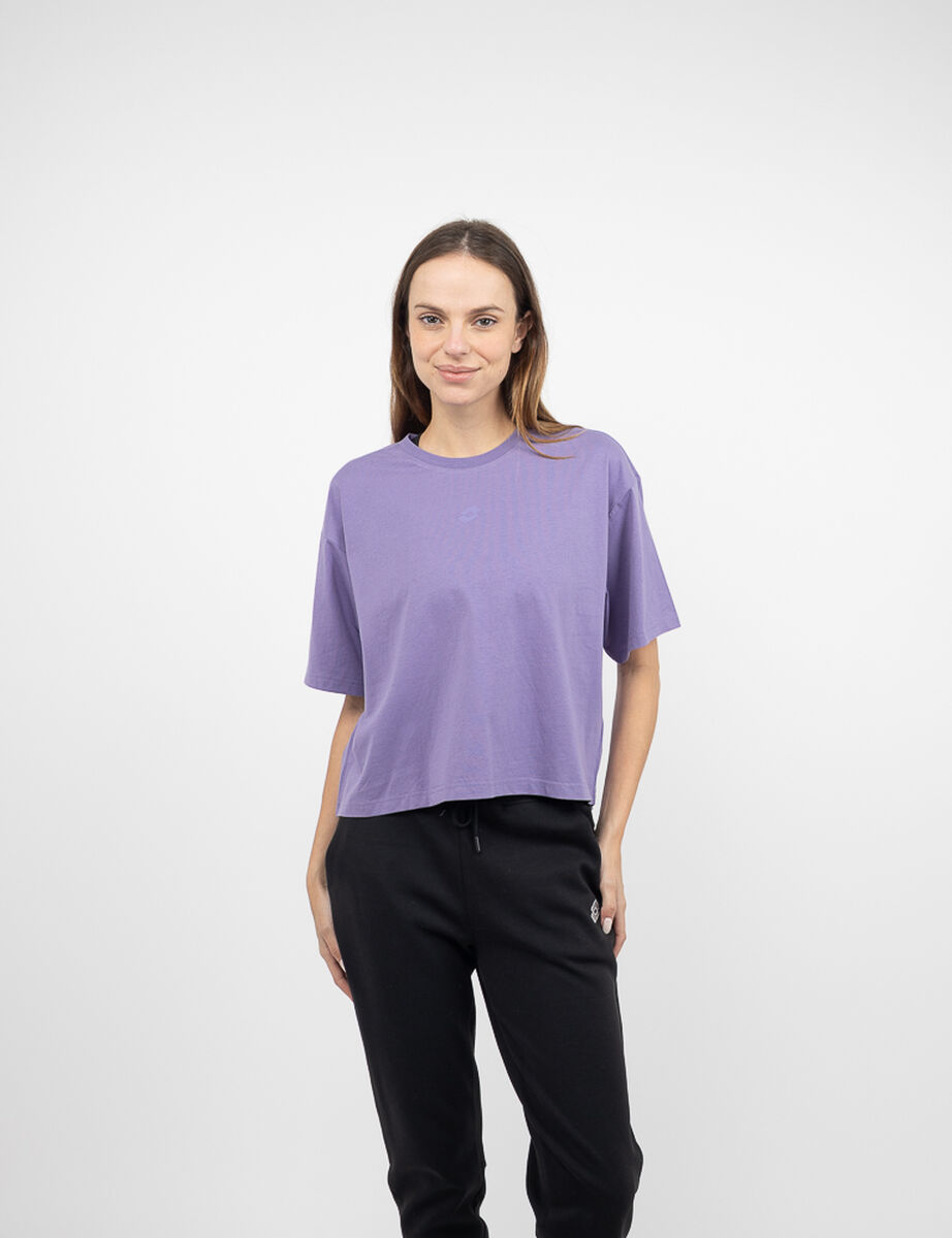 Polera Manga Corta Deportiva Mujer Lotto