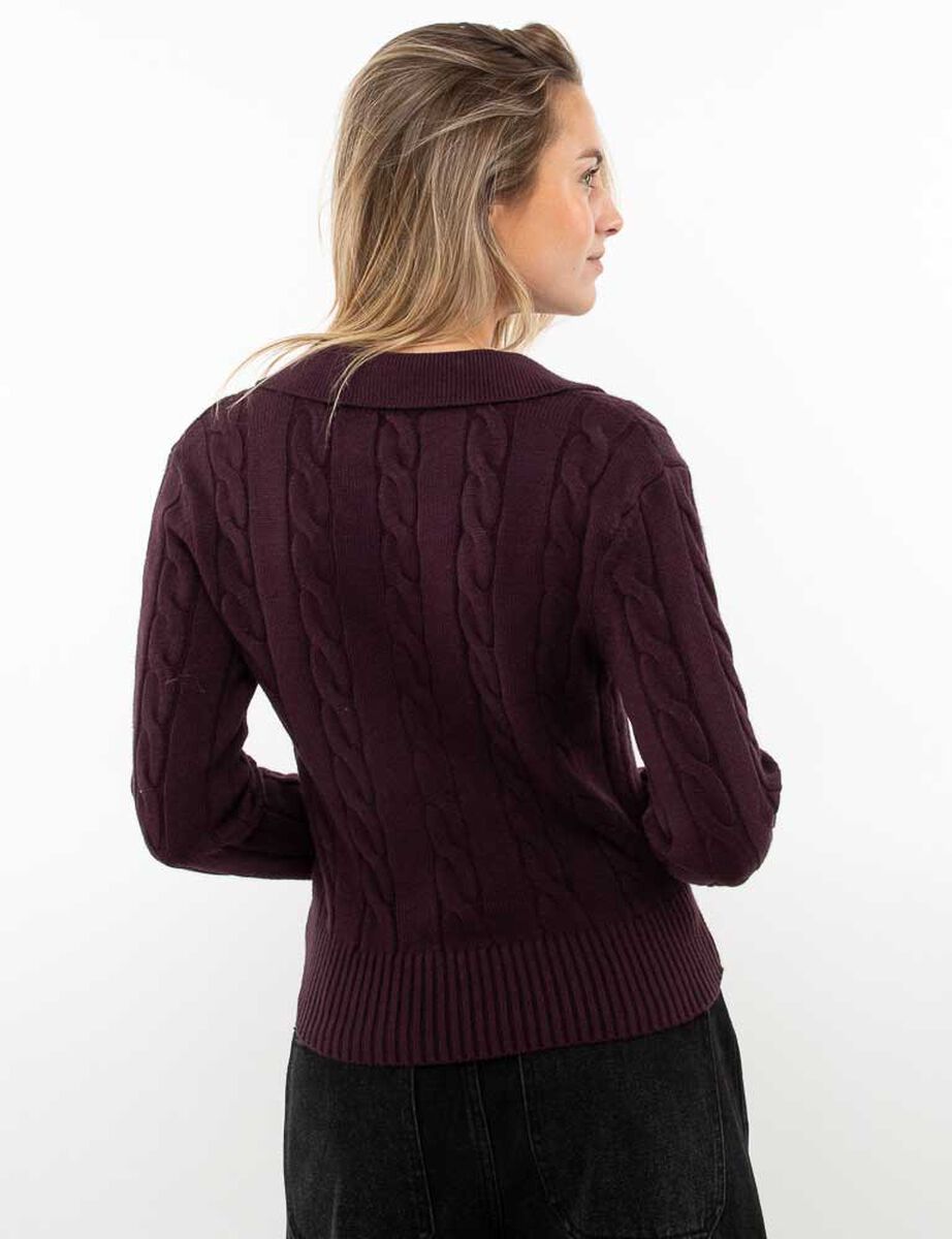 Sweater Cuello Mujer Icono