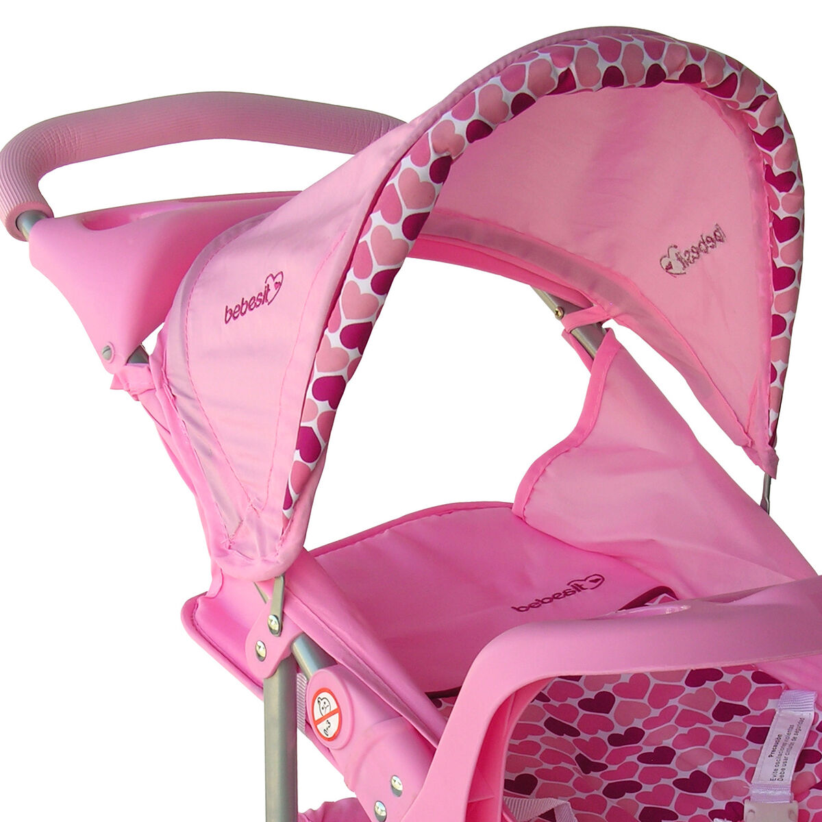 Set Coche Muñeca Bebesit