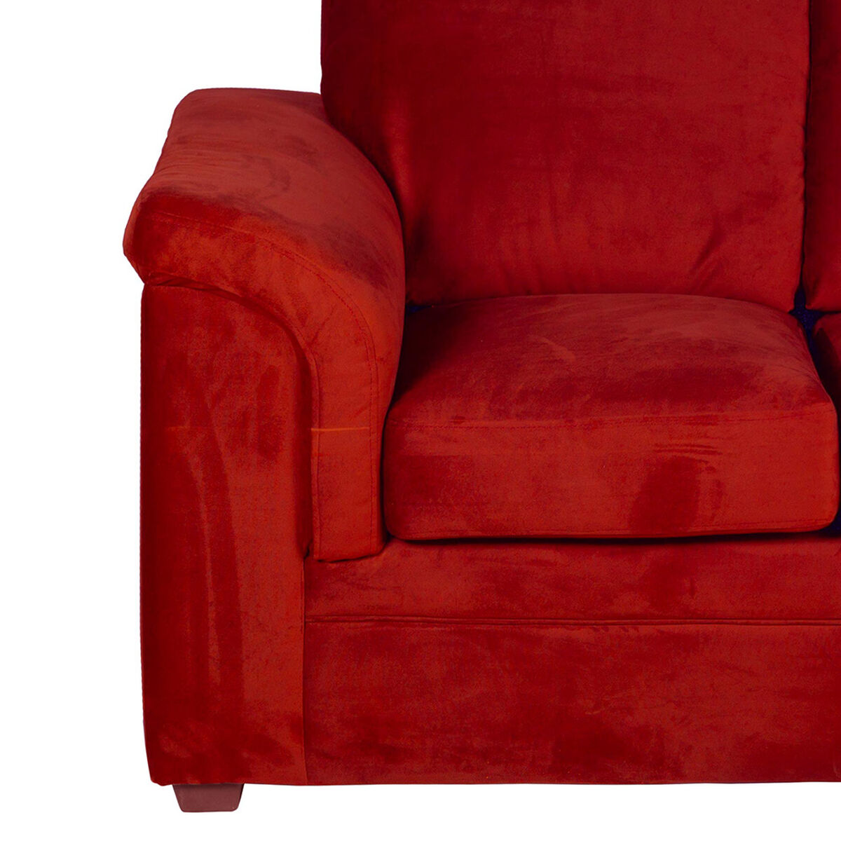 Sofá Latam Home Ancona 2 Cuerpos Burdeo