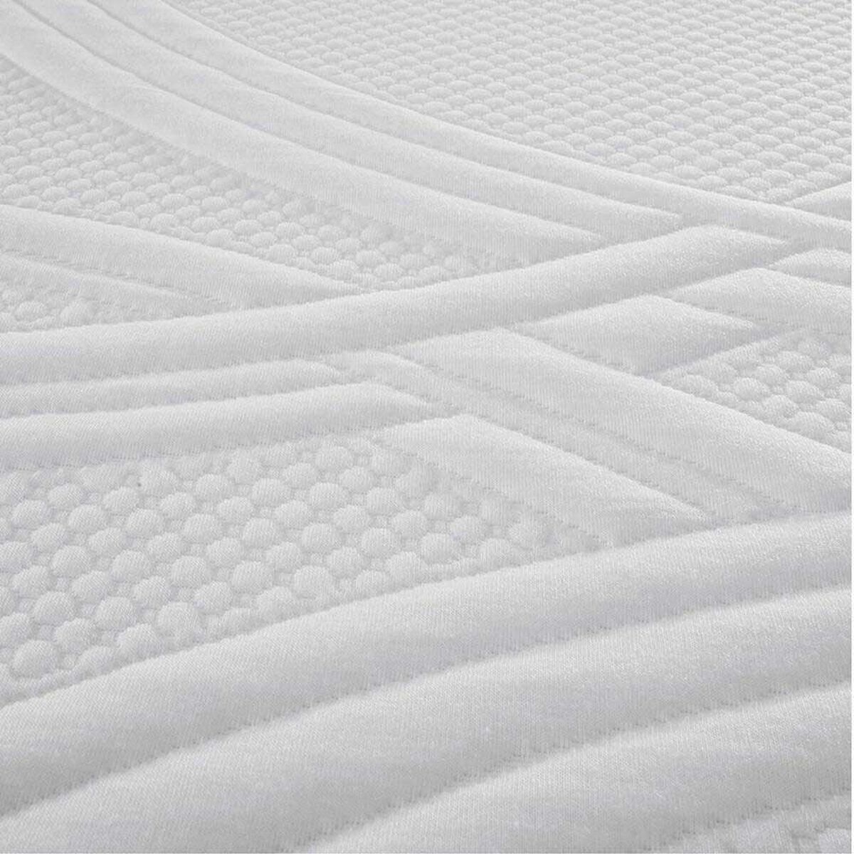 Box Spring CIC 1,5 Plazas Ortopedic Advance + Respaldo + Velador New Torino