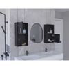 Mueble Auxiliar TuHome Bath 51 2 Puertas Wengue