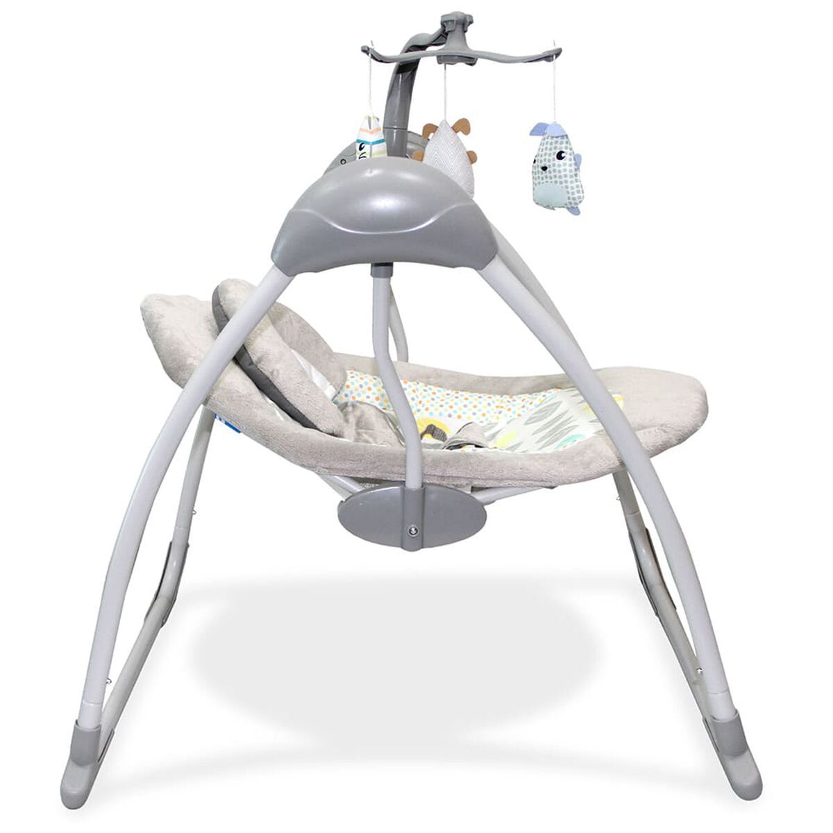 Silla Mecedora Electrónica con Móvil Gris
