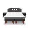 Cama Europea CIC Base Dividida 2 Plazas Anatomic + Respaldo + 2 Veladores Gales