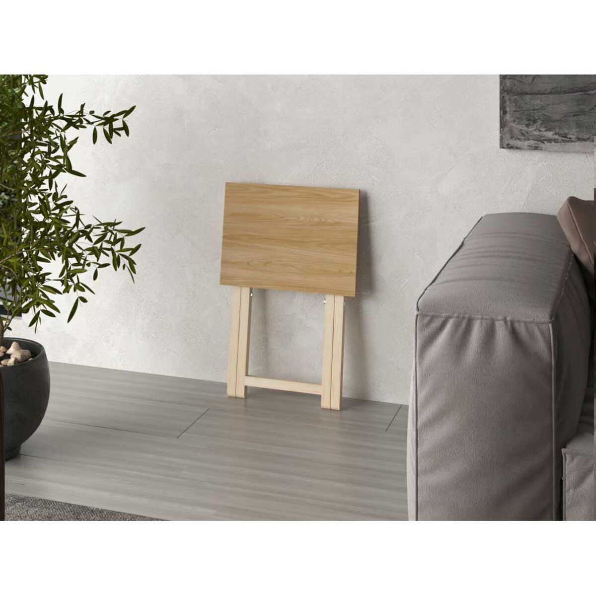 Mesa Plegable Tuhome Otis Melamina Fresno&nbsp;