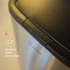 Basurero de Cocina Simplit Handy Táctil Acero Inoxidable 55 lt Gris