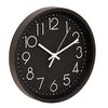 Reloj de Pared Plástico Vgo Circular 30 cm Negro