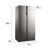 Refrigerador Side by Side Fensa SFX440 436 lts.