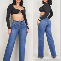 Jeans Straight Mujer Most Wanted Indigo