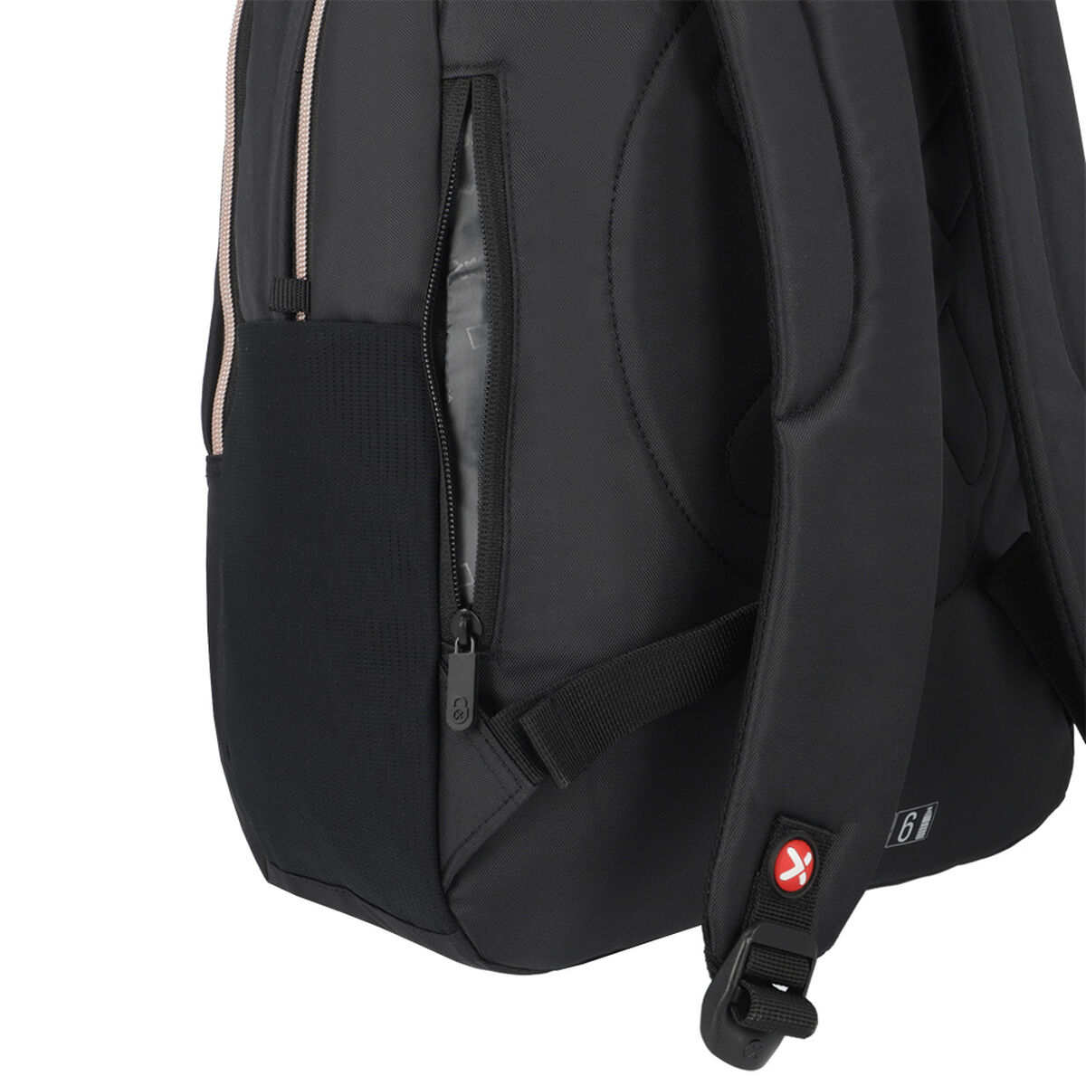 Mochila Notebook Xtrem Kansas 5XT Negro/Rose Gold 15"