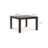 Juego de Comedor CIC Ñuble Chocolate 8 Sillas