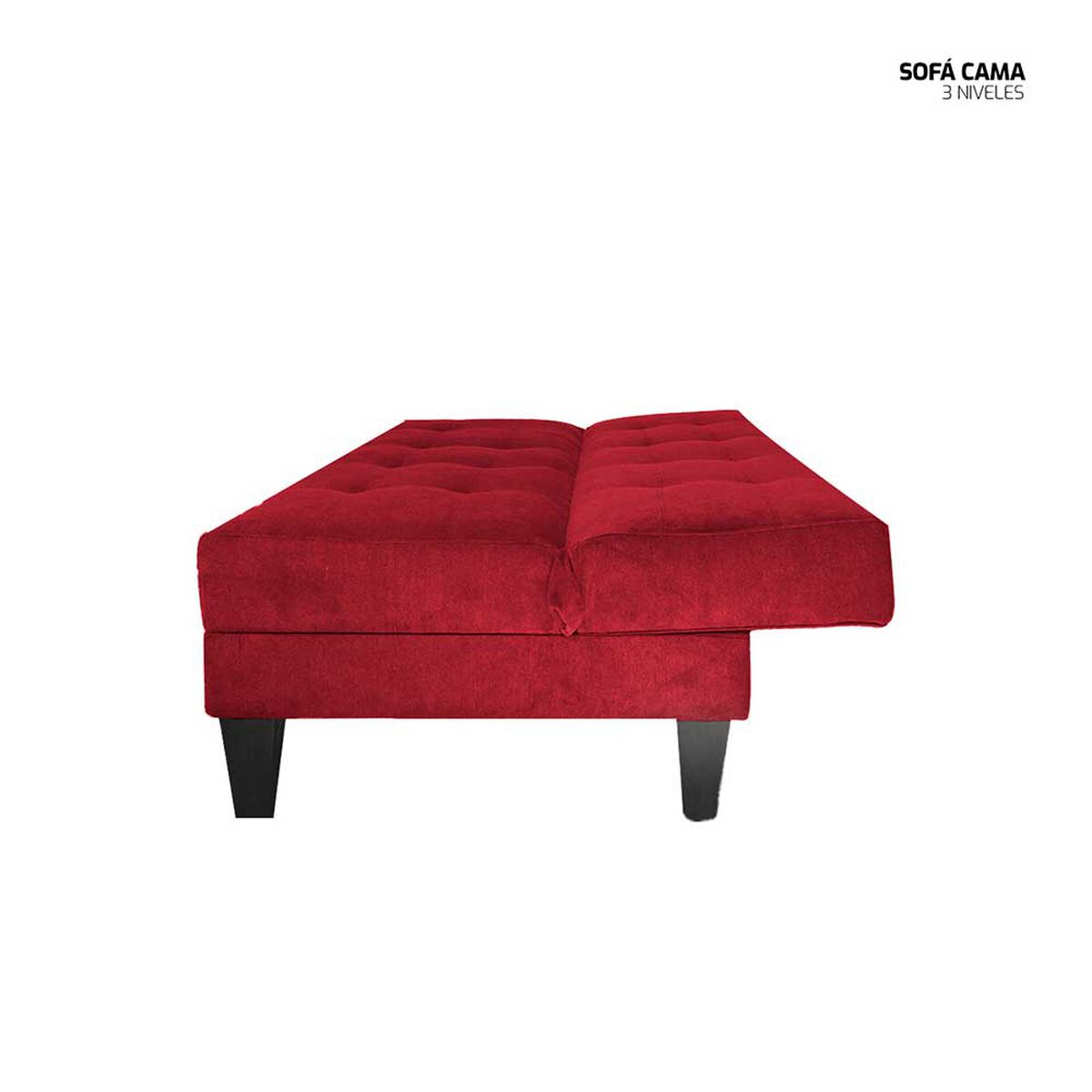 Sofá Cama Deco Class Griego 3 Cuerpos Burdeo