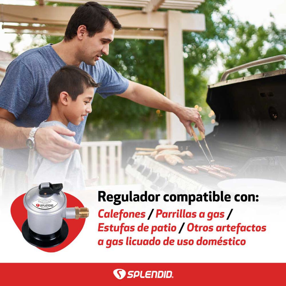 Regulador de Gas Splendid A235itG1