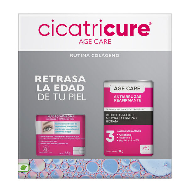 Pack Cicatricure Age Care Crema Reafirmante 50Gr + Contorno De Ojos 8,5Gr