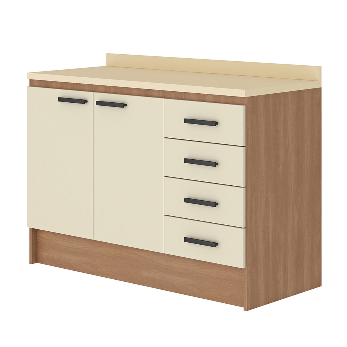 Mueble De Cocina Vekkahome Mia Beige