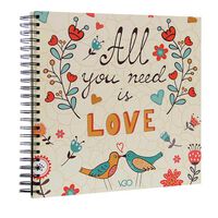 Álbum para Fotos Cartón Vgo Pergamino con Esquina 40 Páginas Mod1