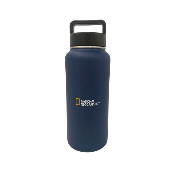 Botella Metalica National Geographic 960Ml Azul