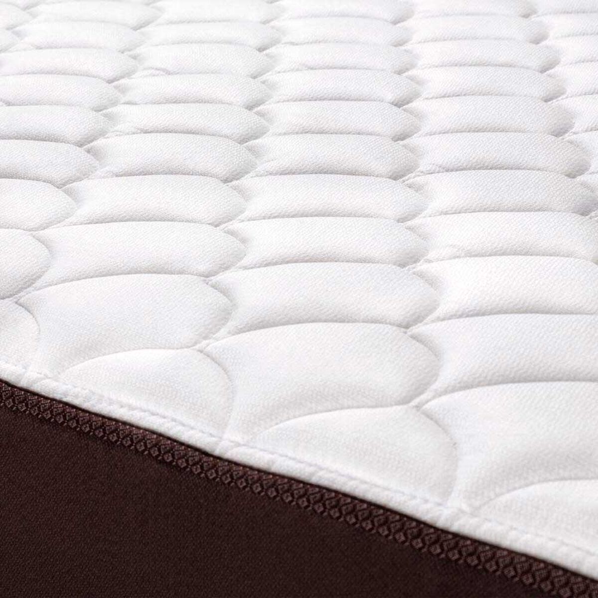 Cama Europea Rosen 1,5 Plazas Ergo T + Respaldo + Velador Grafito