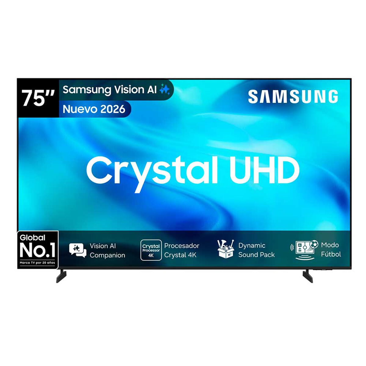 Smart TV LED 75" Samsung 4K UHD Tizen™ Smart TV UN75U8000HGXZS
