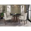 Juego de Comedor Jdo & Design Isabella Beige 4 Sillas 