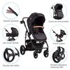 Coche Cuna Travel System Bebe Quest LX Negro Bebesit
