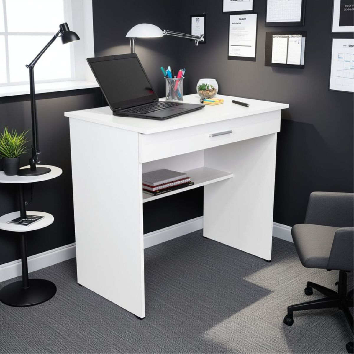 Escritorio TuHome 80C Blanco