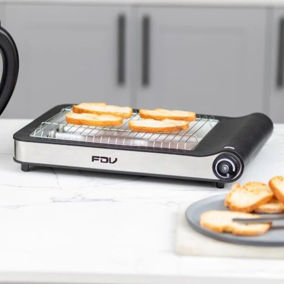 Tostador de Pan FDV Flat Negro 2.0