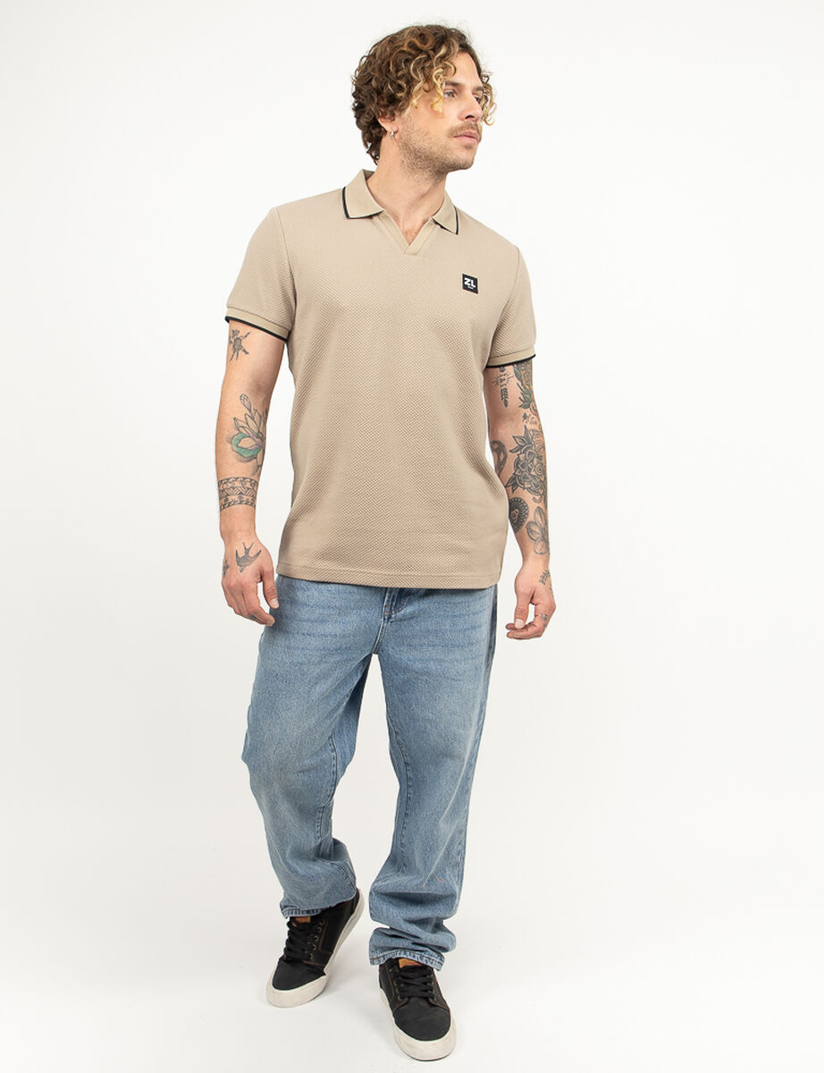 Polera Piqué Hombre Zibel