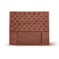 Respaldo Latam Home 2 Plazas Brescia Cuero Tabaco