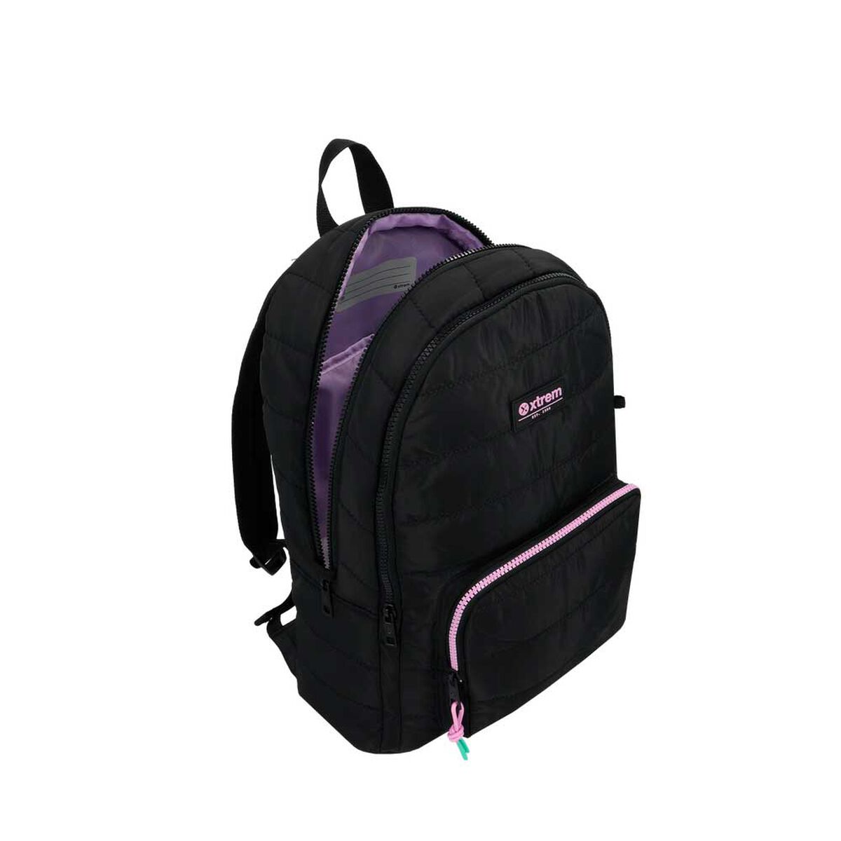 Mochila Notebook Xtrem Hamilton 6XT Negro/Lila 14"