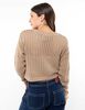 Sweater Crop Crochet Mujer Icono