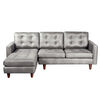 Sof&aacute; Cuero Latam Home N&aacute;poles Chaise Longue 2 Cuerpos Izquierdo
