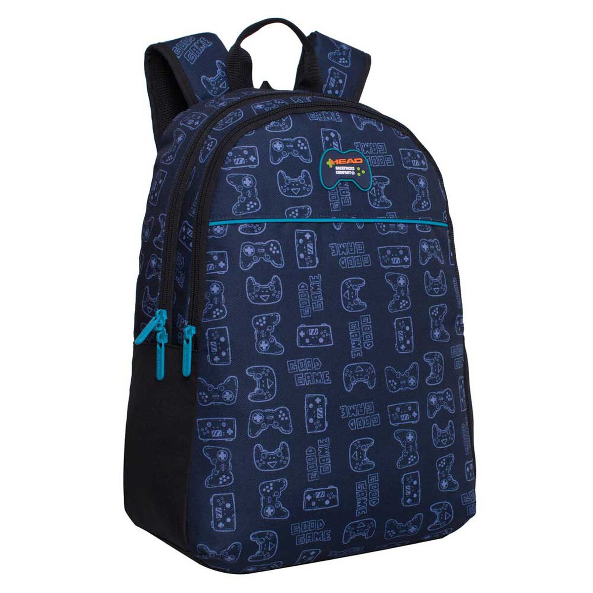 Pack Mochila Espalda Cool Gamer Azul Head