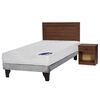 Cama Europea New Entree 1,5 Plazas + Set Maderas Asturias