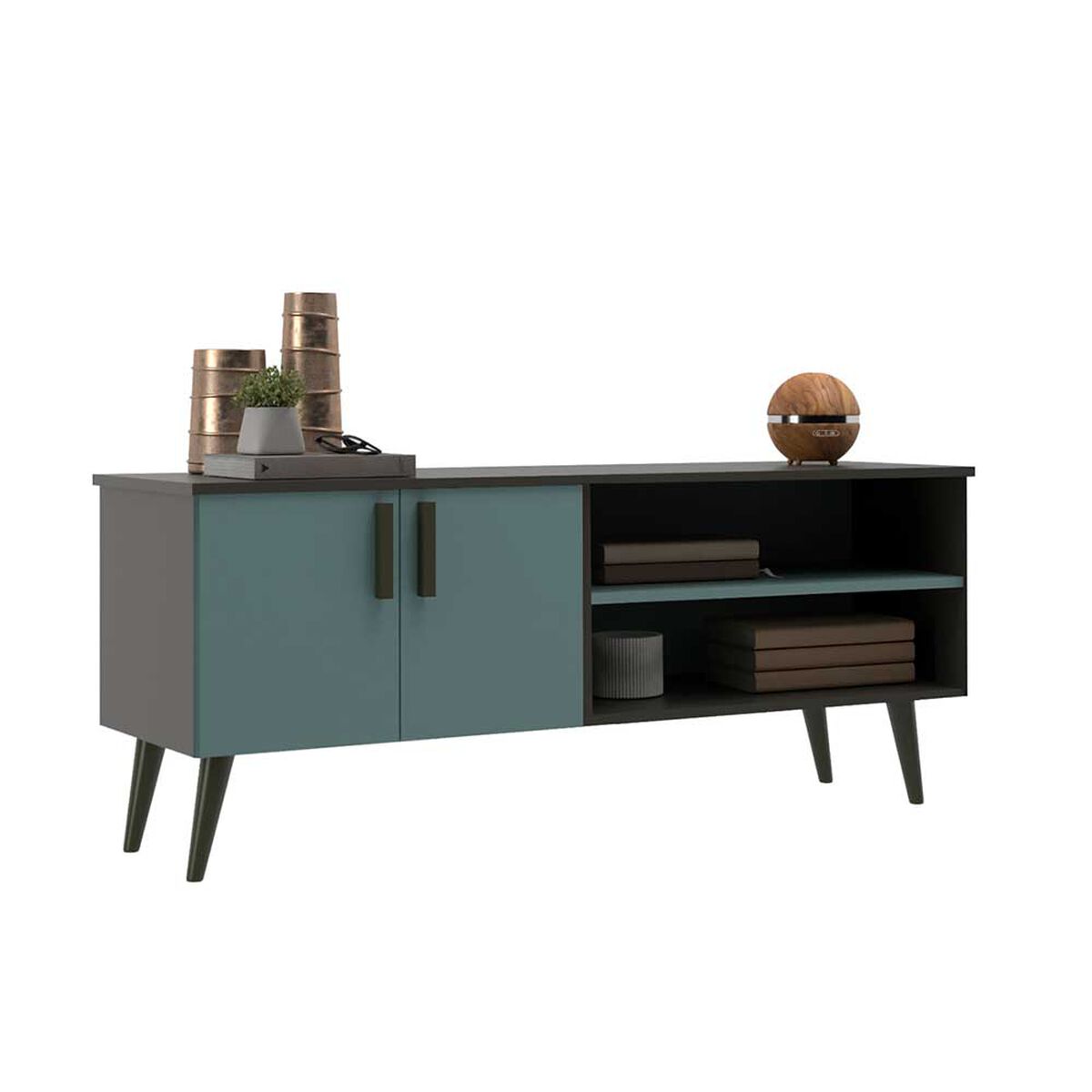 Rack Tv 50" Catar Grafito Grey