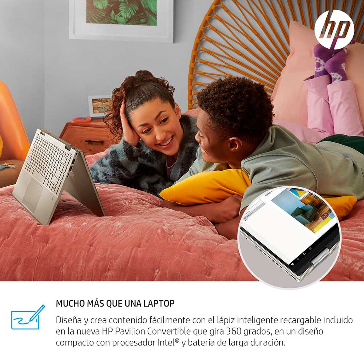 Notebook HP Pavilion x360 14-dy0505la Core i5 8GB 256GB SSD 14&rsquo;&rsquo;