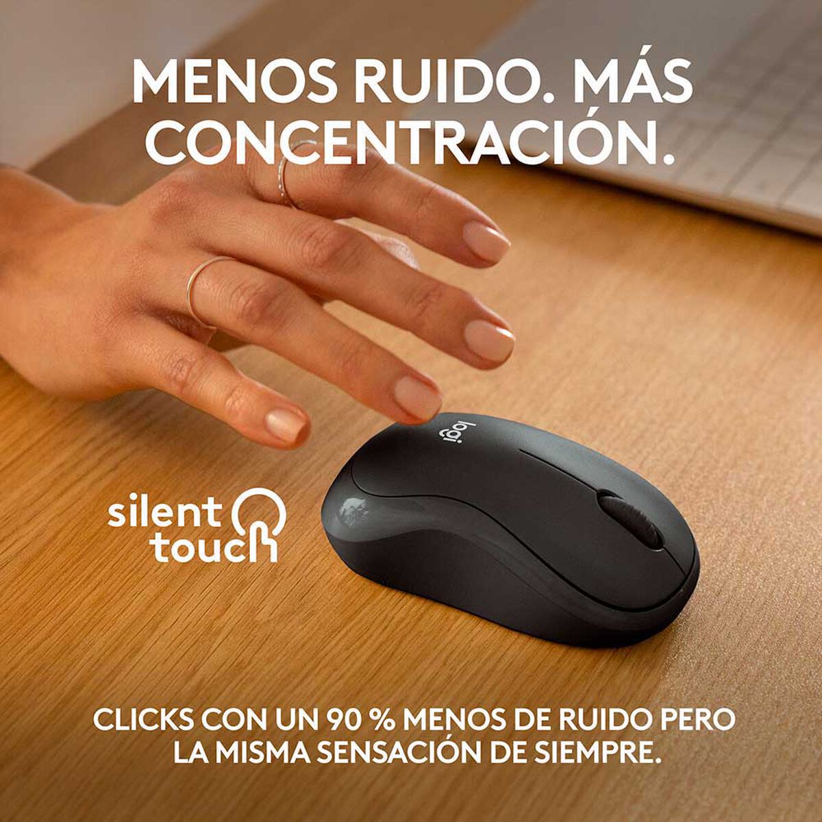 Mouse inalámbrico Logitech 29LOGMA900