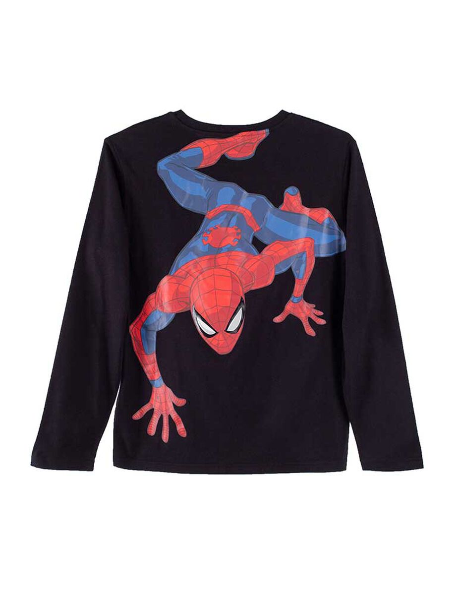 Polera de Algodón Niño Spiderman